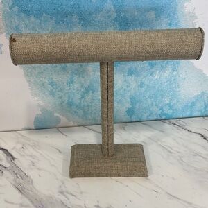 Beige Jewelry Display Stand